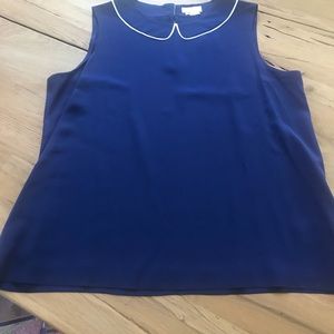 Kate Spade sleeveless blouse size 10